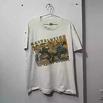 VINTAGE 90s MARVEL MARVELUTION X-MEN TEE THRASHED FADED XL • $160