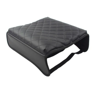 $28.60 • Buy Black Console Cover For Ford F150 2015-2022 / F250 F350 F450 2017-2022 Leather