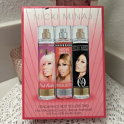 Nicki Minaj Fragrances Set Bundle Of 3: Pink Friday Minajesty Onika 8 Oz  • $41.99