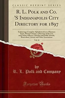 R. L. Polk And Co. 'S Indianapol... By Company R. L. Polk  Paperback / Softback • $11.98