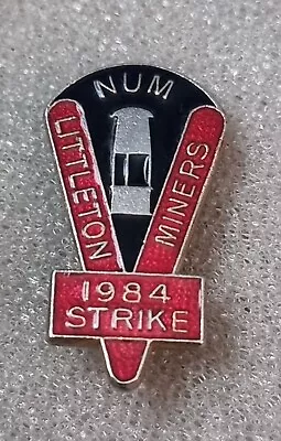   Colliery Mining Miners Strike 1984 NUM  Badge • £15