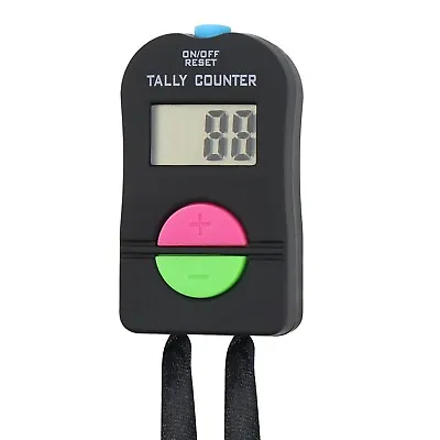 Digital Hand Tally Counter Electronic Finger Golf Clicker Club Bar People Number • £4.99