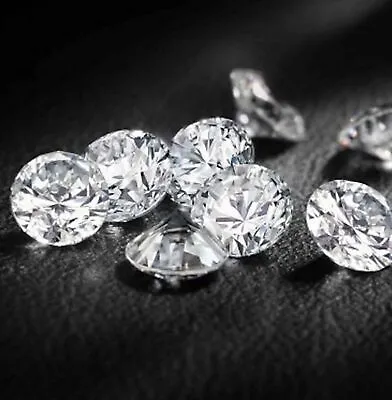 Loose CVD Lot Lab-Grown Diamond 3.50 Mm Round D F- IF Certified Diamond • $12.45