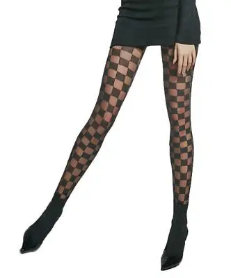 £6.69 • Buy Stylish Patterned Tights Adrian Phoebe Woman Pantyhose Ladies New 20 Den 