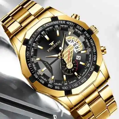 $18.89 • Buy Mens Luxury Watch Army Military Chronograph Date Quartz Wrist Watches Waterproof