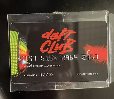 Daft Punk Daft Club Credit Card • £20