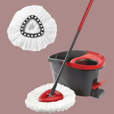 EasyWring 360° Head Easy Spin Dry Floor Mop Bucket  Only Mop Head Microfiber • $18.99