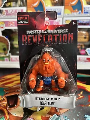Netflix Masters Of The Universe Revelation Eternia Minis - BEAST MAN • $9.99