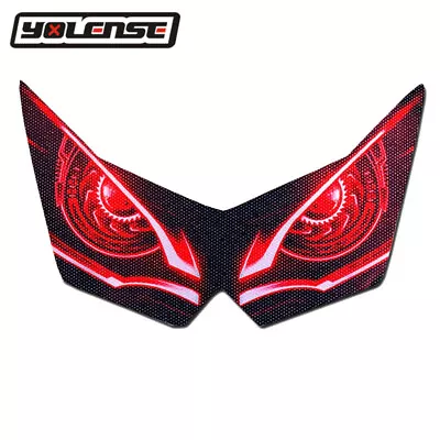 Red For KAWASAKI Z750 Z750R Z1000 3D Front Fairing Headlight Sticker Guard • $11.99