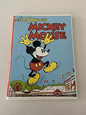 Disney The Pop Up Mickey Mouse Book Applewood 1993 1st Reprint Of 1933 Original • $25