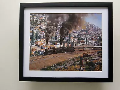 Malcolm Root Steam Train Print 'Turkish Delights'  FRAMED • £25.95