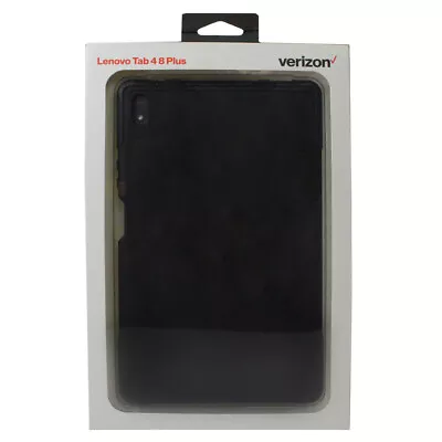 Verizon Rugged Tablet Back Cover Case For Lenovo Tab 4 8 PLUS - Black • $9.99