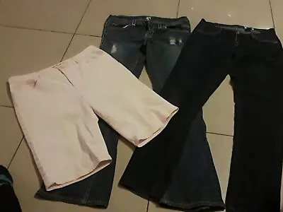 Lot Of Womens Jeans Size 11/12 & Pink Short  Size 12 Ralph Lauren Brands Names • $28