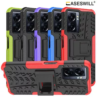 For OnePlus Nord N300 5G Rugged Shockproof Kickstand Case Cover+Screen Protector • $22.12