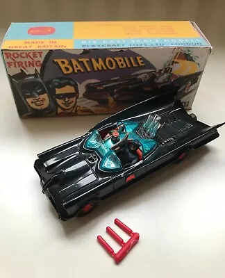 CORGI TOYS 267 BATMOBILE 1966 - 1st Version - Vintage Toy Batman ORIGINAL  VTG • $220