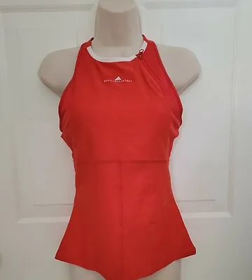 Womans STELLA MCCARTNEY Adidas Barricade  Racerback Top Size S • $29