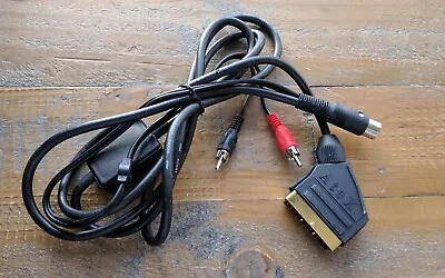 NeoGeo AES / CD ✹ RGB SCART CABLE ✹ ATEX CSYNC + RCA Stereo Retro Gaming Cables • $49.75