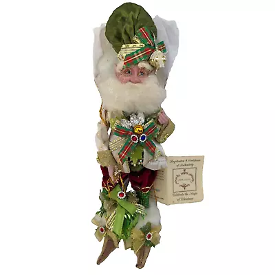 Mark Roberts Christmas Ornament Fairy Santa 51-05910 Retired Kilt Holiday Doll • $65
