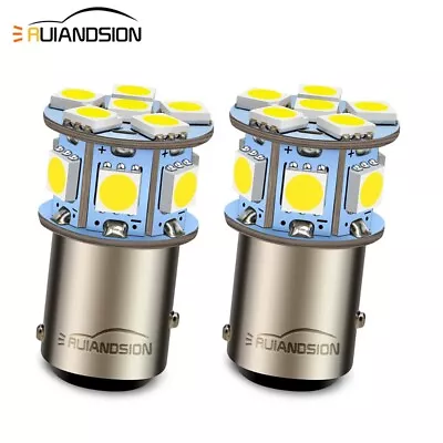 2pcs 6V 1157 Bay15d 1154 LED White Car Bulb Light Brake/Stop Tail  Reverse Bulb • $9.99