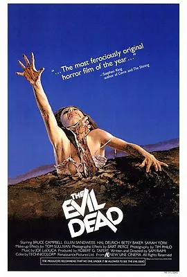  THE EVIL DEAD  Movie Poster [Licensed-New-USA] 27x40  Theater Size (1981) • $24.99