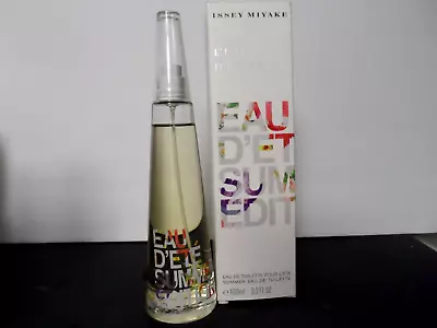 L'eau D'issey D'ete L'ete Summer Edition EDT Spray 3.3 Oz /100 Ml Miyake 2009 • $149