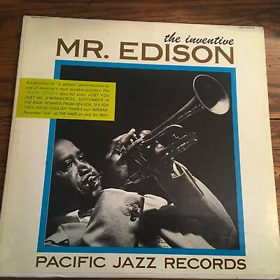 HARRY EDISON LP  The Inventive Mr Edison  Pacific Jazz PJ11 EX/VG MONO 1960 ORG • $9.99