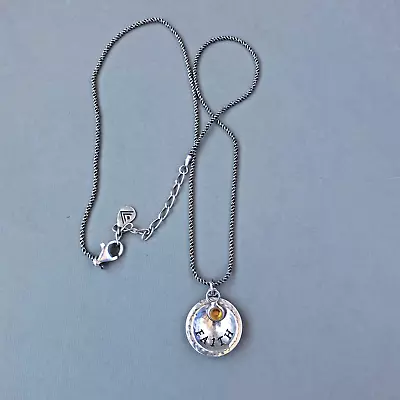 Silpada N1943 Faith Of A Mustard Seed Necklace  925  Sterling Silver 20  • $75