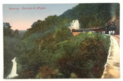 Veracruz Mexico Atoyac Waterfall & Train Station~Latapi & Bert Pub C. 1920  • $7