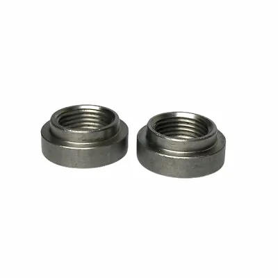 2 Pcs 02 Oxygen Sensor Weld Bung Nut With Lip M18x1.5 Steel  • $9.99