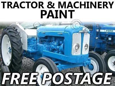 Tractor Paint Fordson Empire Blue Super Major Dexta • £23.41