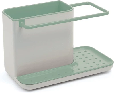 $41.35 • Buy Joseph Joseph Kitchen Sink Organizer Caddy Drainer Tidy Light Stone Sage