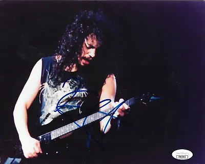 Kirk Hammett Signed Metallica 8x10 Photo Autographed JSA Certified • $299.99