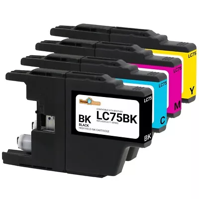 Non-OEM Ink Cartridge For Brother LC75 Fits MFC J280W J425W J430W J435W J625DW • $28.95