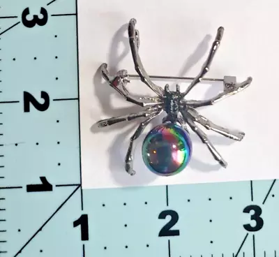 Spider Insect Halloween Brooch Pin Costume Fashion Jewelry FAST Free Ship • $11.99