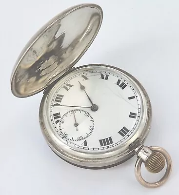 Early 1900s .935 Swiss Silver 15J 16S Pocket Watch. Working. • $11.42