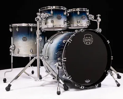 Mapex Saturn 4pc Rock Shell Pack - Teal Blue Fade • $1599