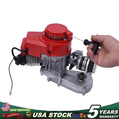 NEW 2 Stroke Racing Engine Motor 49cc For Pocket Bike Mini Quad Dirt BikeATV • $72