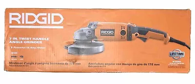 Ridgid R10202 Angle Grinder 15AMP Corded 7 Inch Rotating Handle 15 AMP • $89.99