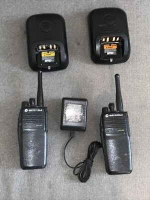 $125 • Buy Two Motorolas XPR6300  UHF 403-470mhz W/ Batteries