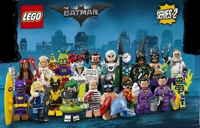 Lego Minifigures Batman Movie Series 2  (71020) ~ Sealed Pack - 2018   • $9.34