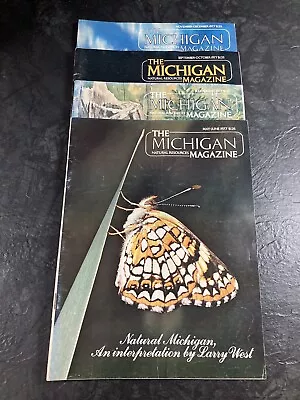 Vintage 1977 Michigan Natural Resources Magazine Lot Of 4 Magazines • $9.99