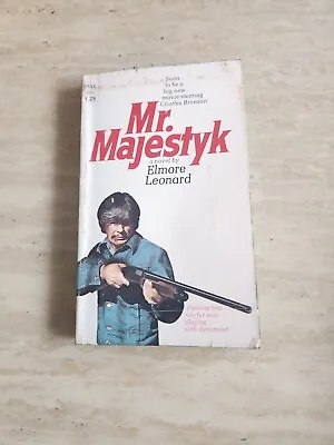 Mr. Majestyk Elmore Leonard Movie Tie In PB First Printing 1974 Charles Bronson • $13.99