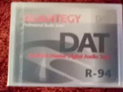 Quantegy R-94 DAT Tape NOS New Sealed Pro Digital Audio Tape • $10.95