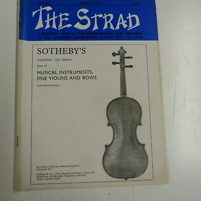 The Strad Magazine Feb 1970   CG. Testore Violin / Berlin Radio Sym. Orchestra • $8.84