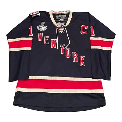 New York Rangers Jersey 2014 Throwback 85th Anniversary Messier Reebok Size 50 • $200