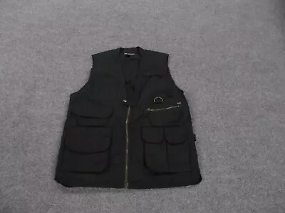 511 Tactical Vest Jacket Adult M Black Utility Hunting Military Hiking Mens • $49.95