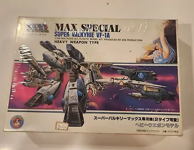 Macross Max Super Valkyrie VF 1A Heavy Weapon Type 1/100 Scale Model Kit • $40.48