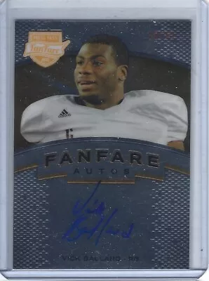 2012 Press Pass Fanfare Vick Ballard Autograph Auto Rookie RC Mississippi State  • $2.95