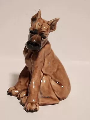 Vintage Hardie Arnita Dog - Great Dane Dog Figurine • $14.99