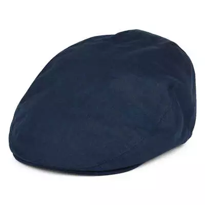 Failsworth Hats Irish Linen Flat Cap - Navy Blue • £29.95